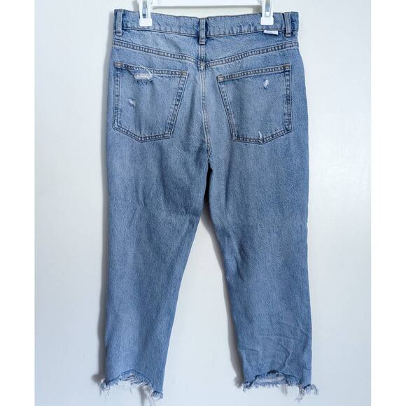 Boyish The Tommy Straight Leg Distressed Jeans in Great Dictator Wash, Size 29 - Picture 7 of 11